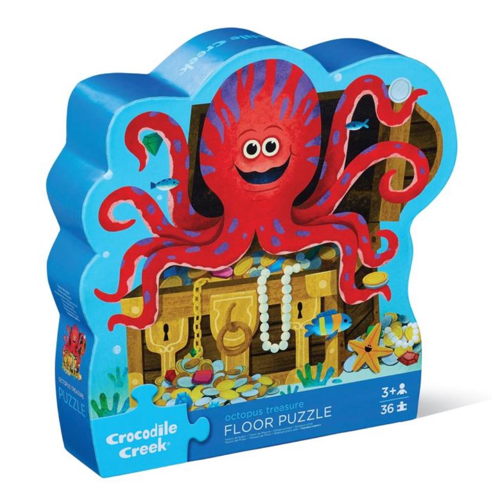 Octopus Treasure 36-Piece Floor Puzzle